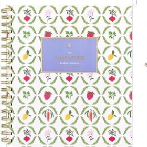 Emily Ley Hardcover Ruled Journal Hardcover , Size 8 1/2" x 10", 96 (Gardening)
